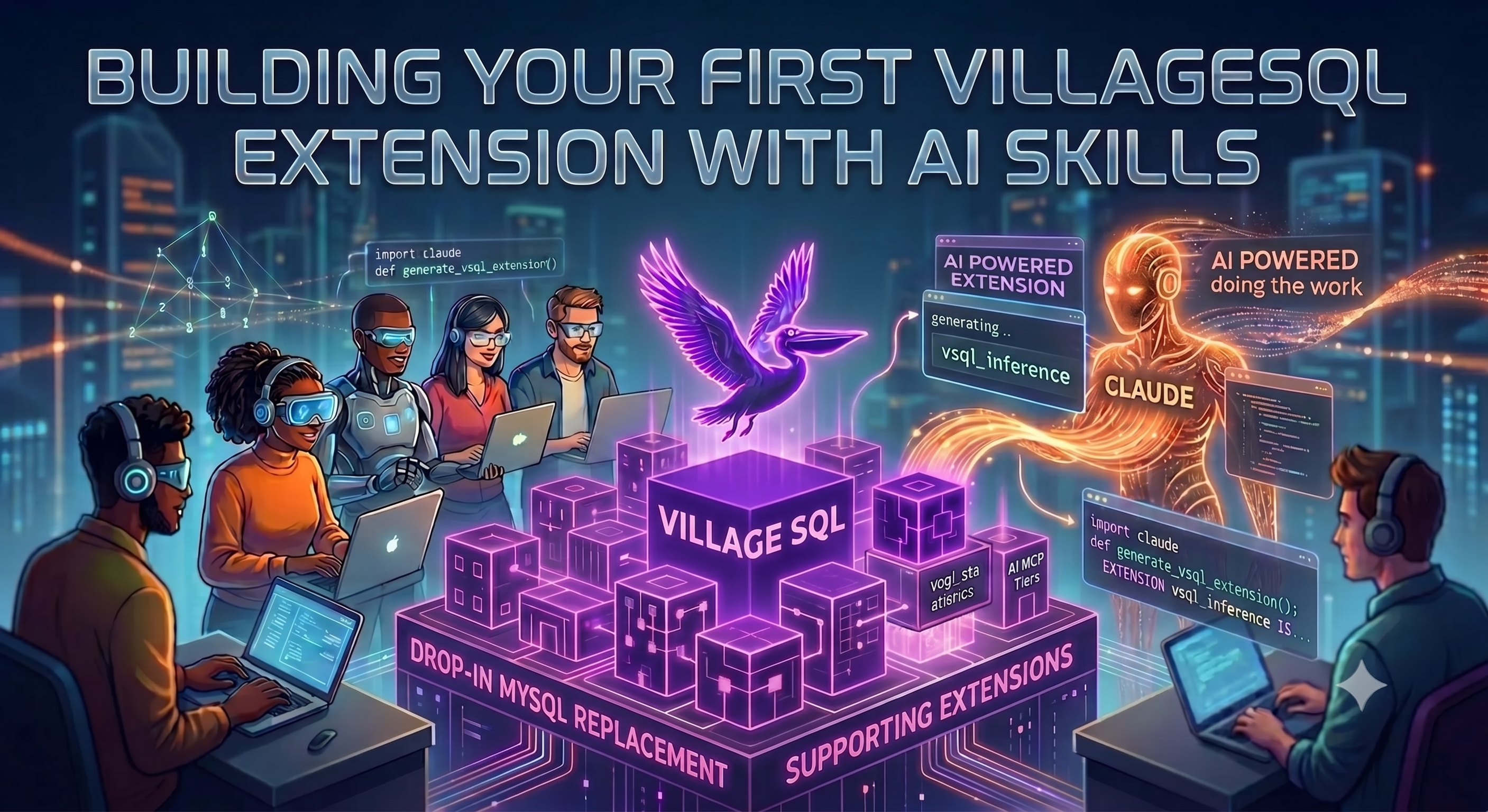 Building your first VillageSQL Extension with AI skills