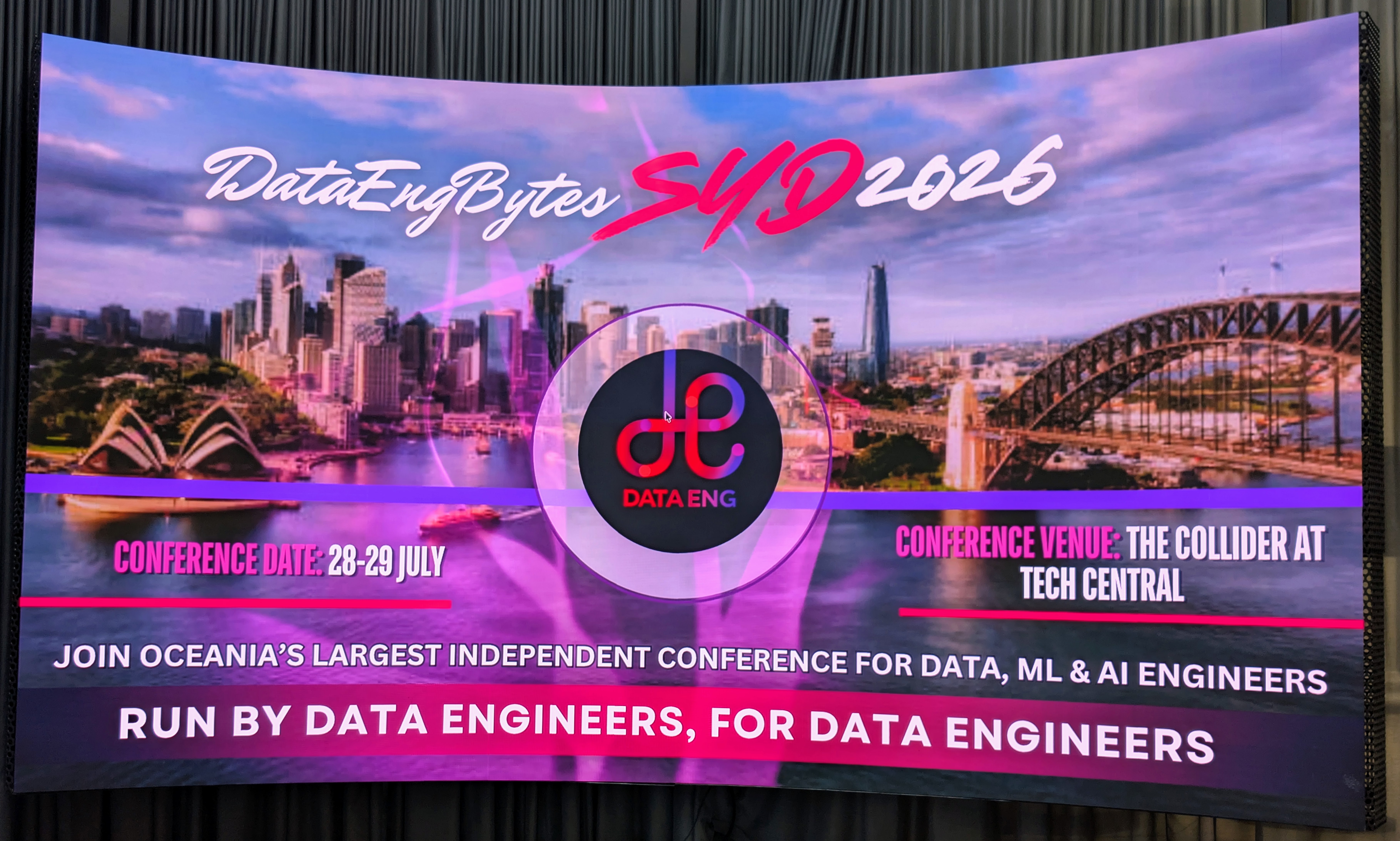 DataEngBytes Sydney Overview
