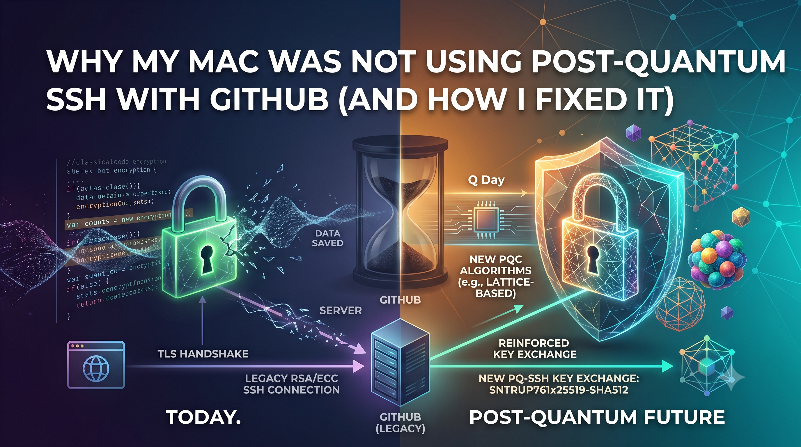 Why My Mac Was Not Using Post-Quantum SSH With GitHub (And How I Fixed It)