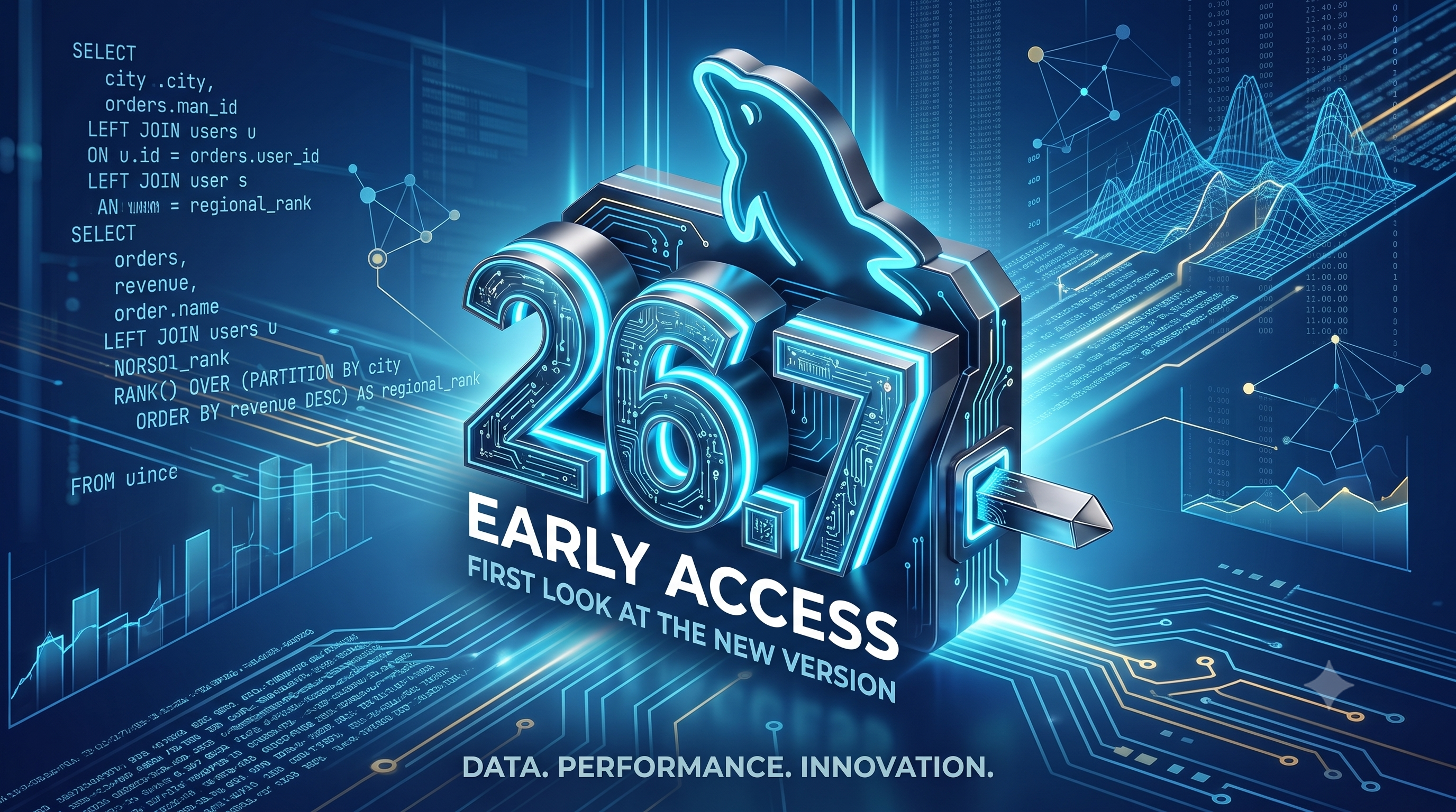 A first look at MySQL 26.7 Early Access