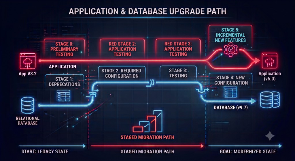 A more staged, seamless MySQL 9.7 upgrade path