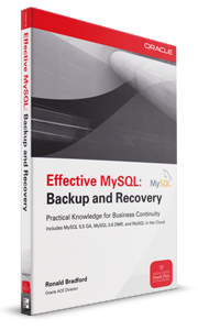 Effective MySQL - Backup and Recovery book by Ronald Bradford
